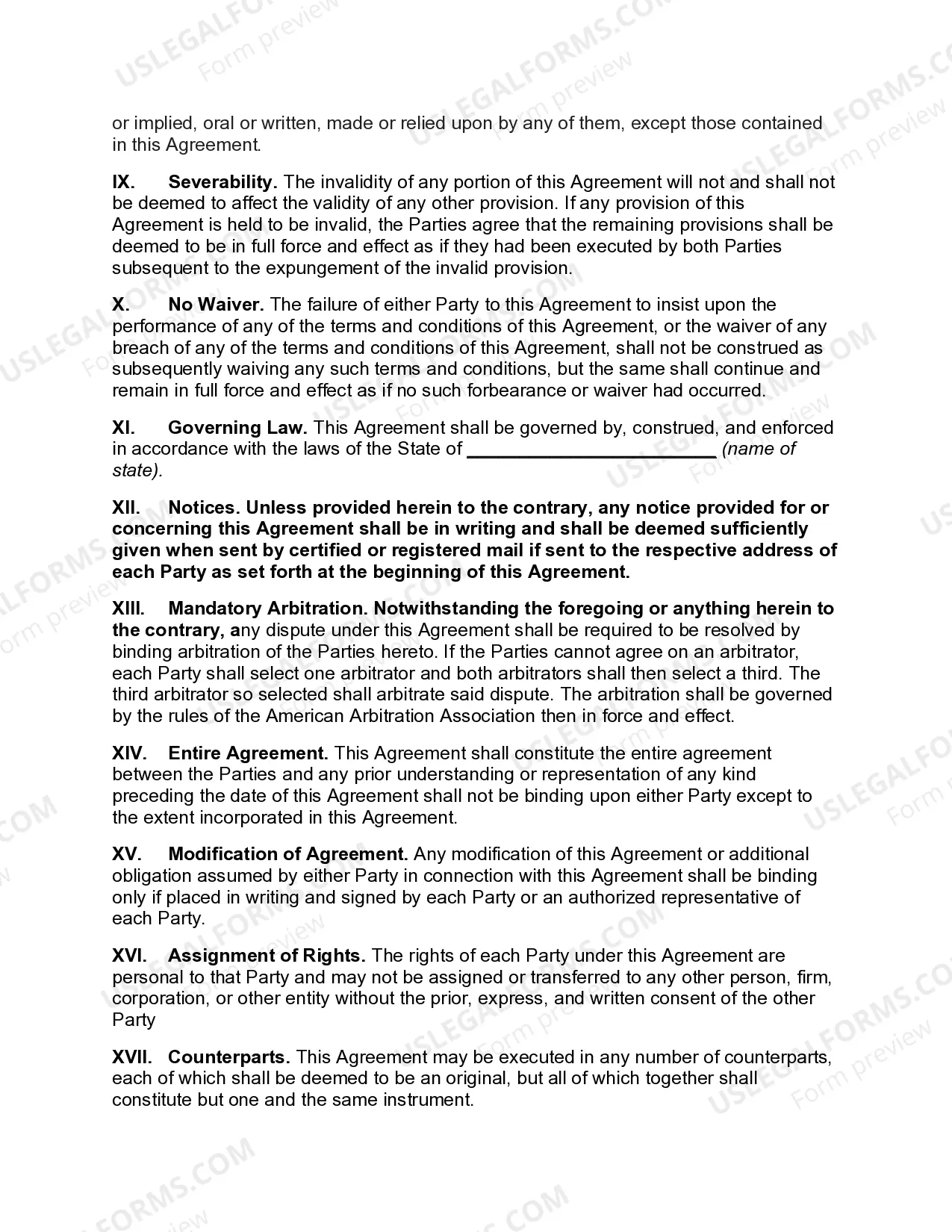 Preview Agency Agreement with Agent for Buyer of Natural Gas