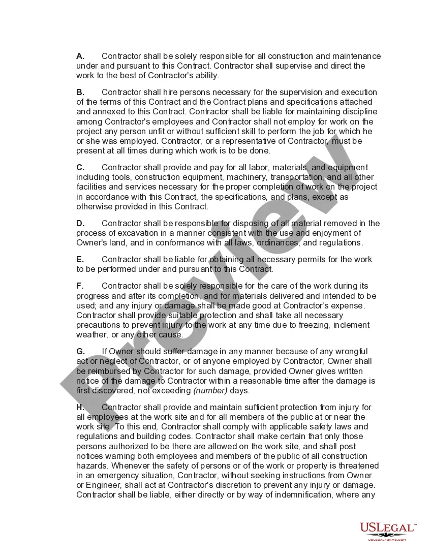 Get Contract to Build and Maintain Canal System Preview Contract to Build and Maintain Canal System