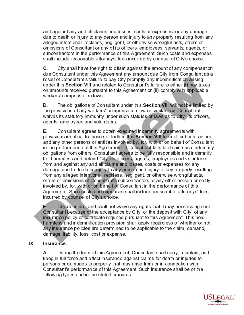 Preview Agreement for Janitorial Services with 'Green' Services for Municipal Buildings