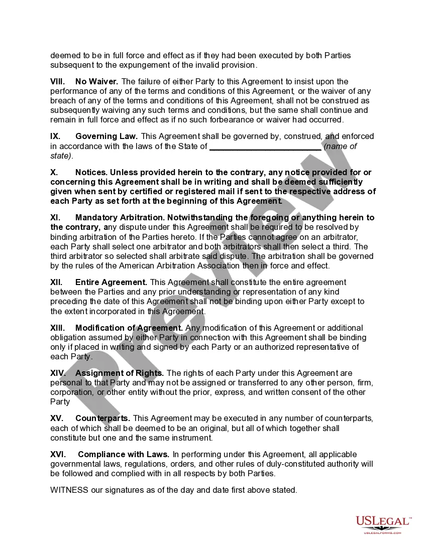 Preview Agreement by Accountants to Share Office Space without forming Partnership