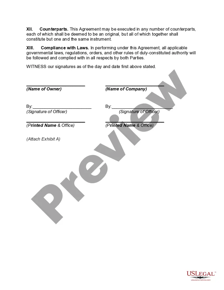Get License from Landowner to Company Constructing Pipeline Use of Property for Pipeline Construction Preview License from Landowner to Company Constructing Pipeline Use of Property for Pipeline Construction