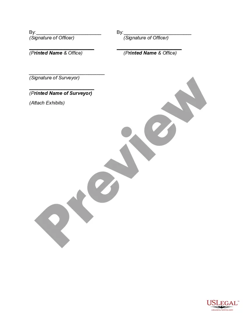 Preview Employment of Surveyor to Locate Boundaries of Property Conveyed by Acreage