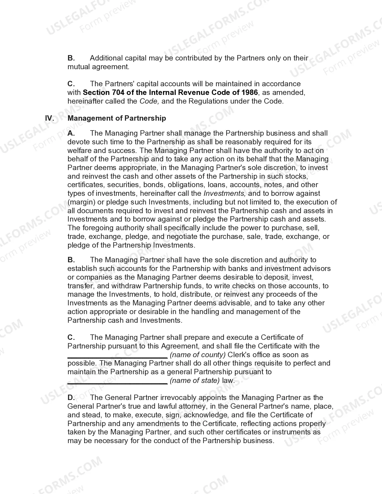 Preview Investment Company Partnership