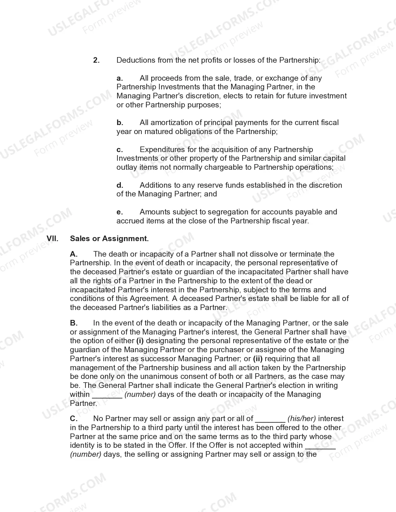 Preview Investment Company Partnership