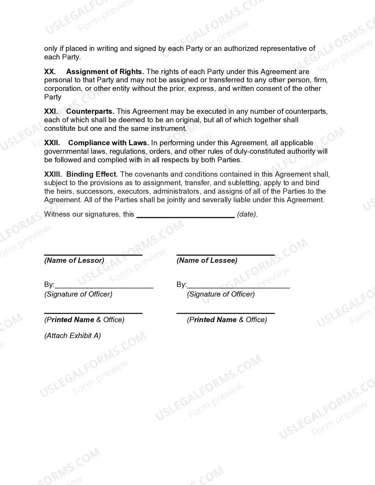 Preview Agreement for Installation, Maintenance, and Operation of Fire Detection and Alarm System