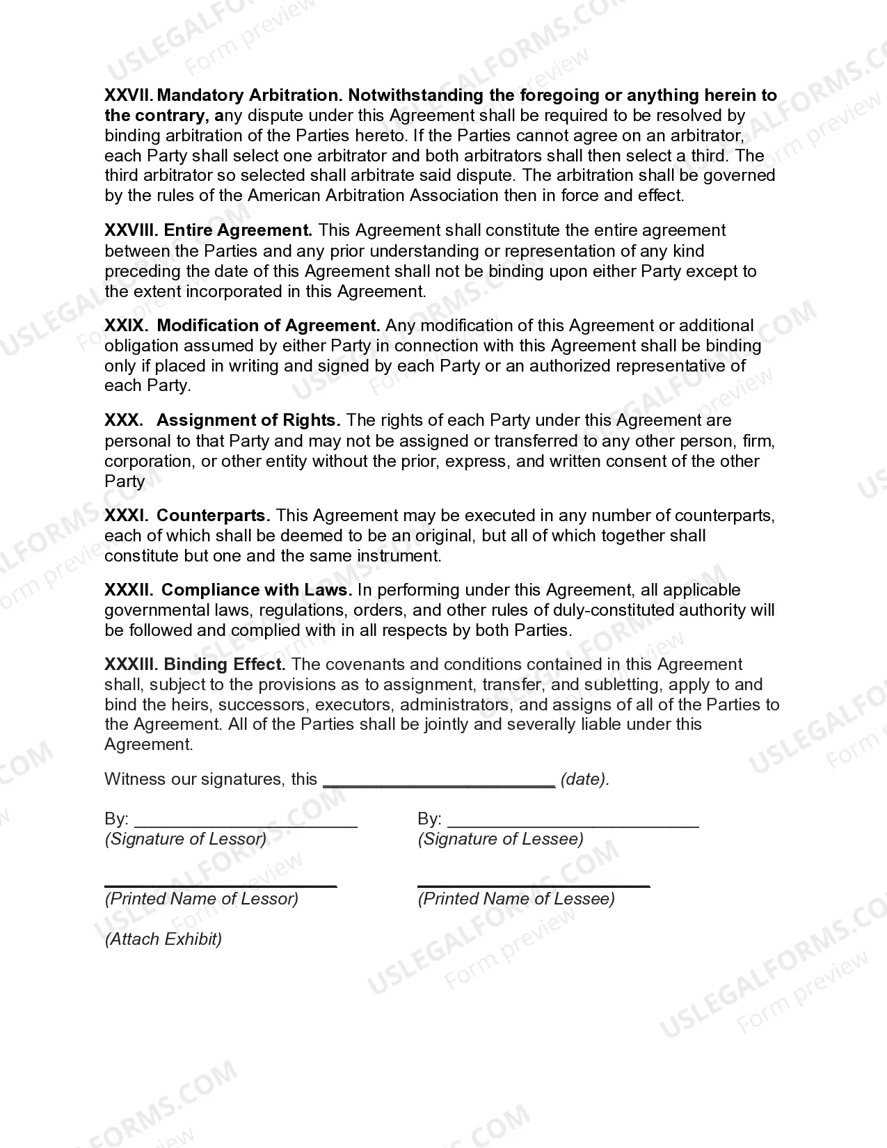 Preview Lease of Port Facilities