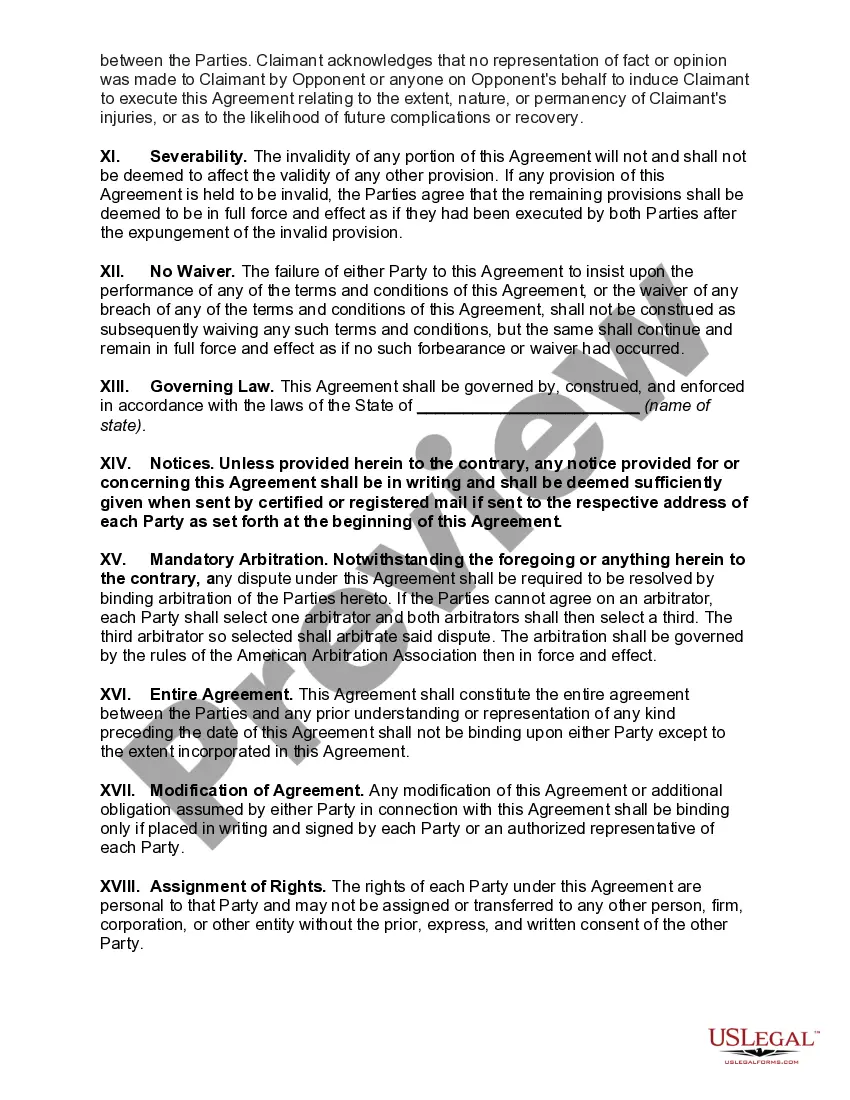 Get Structured Settlement with No Litigation Pending - Lum Plus Periodic Payments Preview Structured Settlement with No Litigation Pending - Lum Plus Periodic Payments