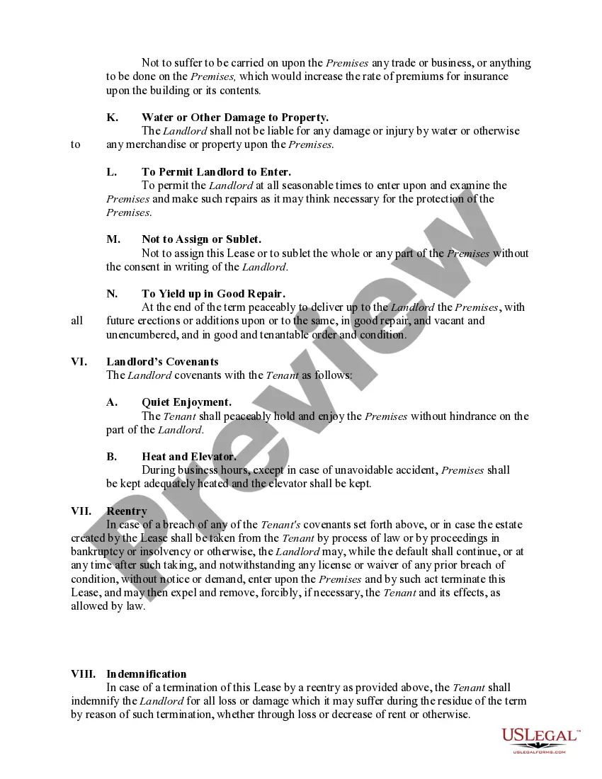 Get Short Form Lease of Office Space Preview Short Form Lease of Office Space
