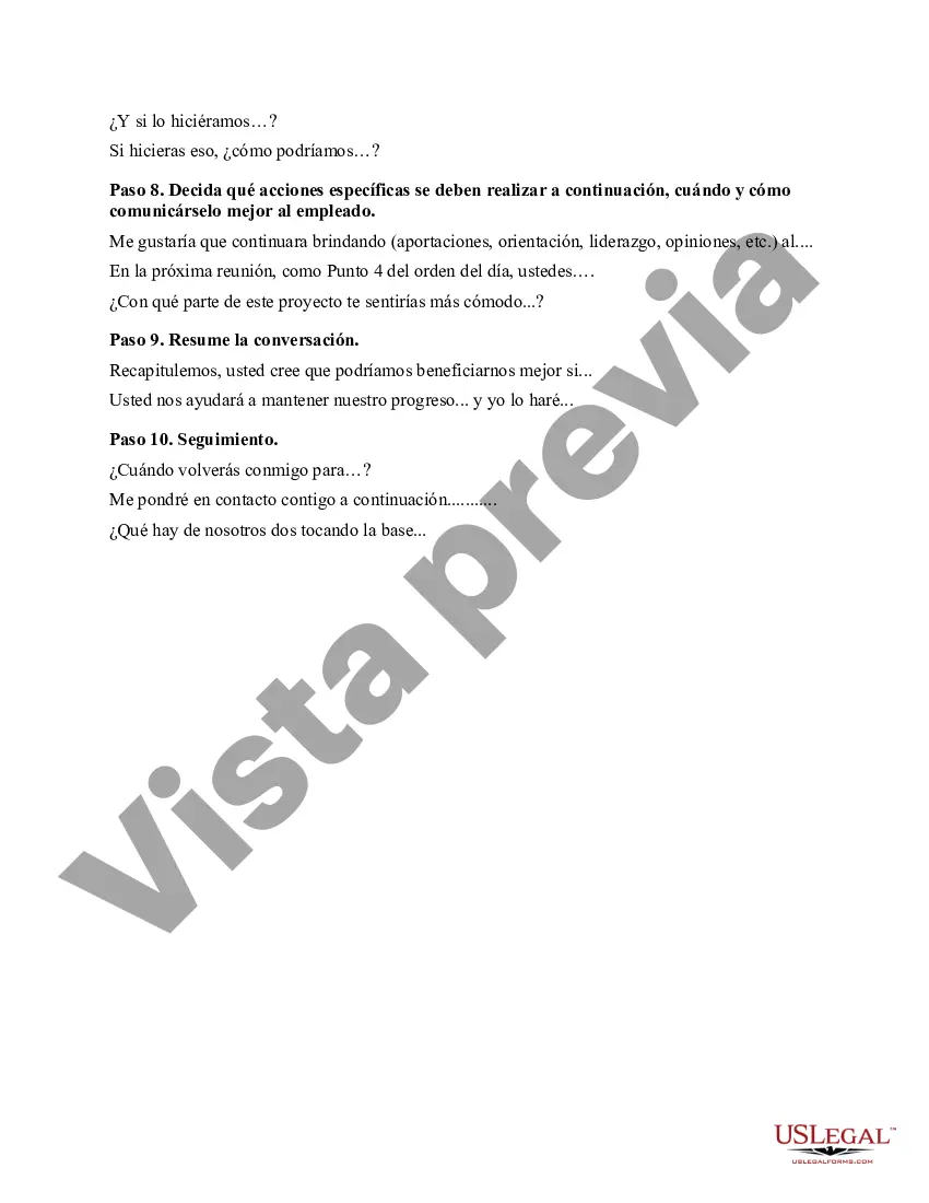 Preview Guión de entrenamiento para empleados