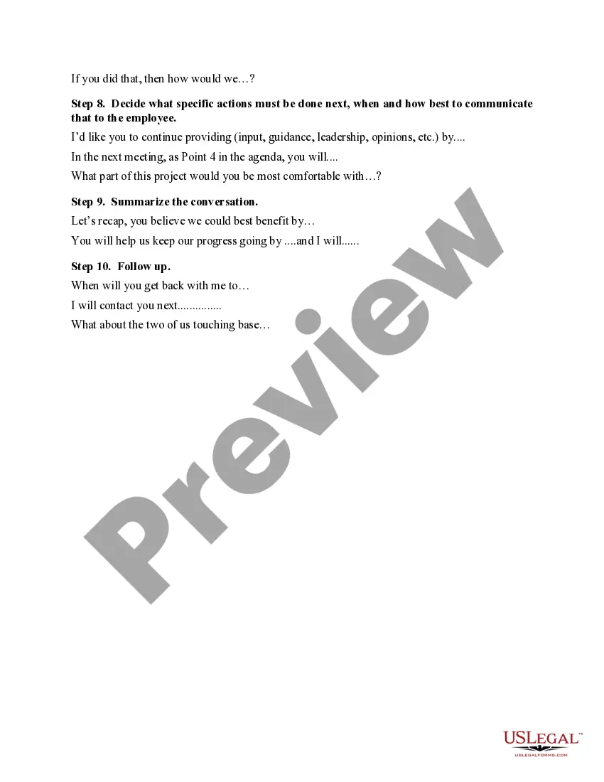 Get Employee Coaching Script Preview Employee Coaching Script
