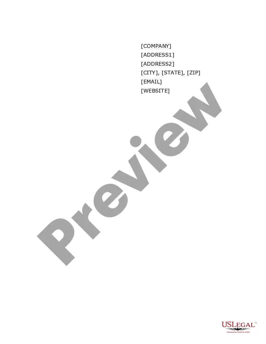 Preview Release Agreement in Letter Form of Employer By Employee for Alleged Violations of Fair Employment Practices Statutes