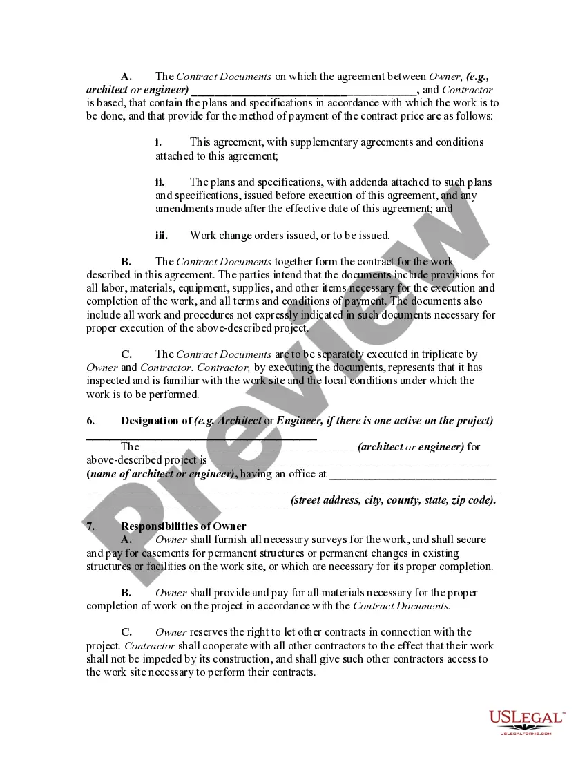Get Time and Material Building and Construction Contract (Owner to Supply Materials) Preview Time and Material Building and Construction Contract (Owner to Supply Materials)