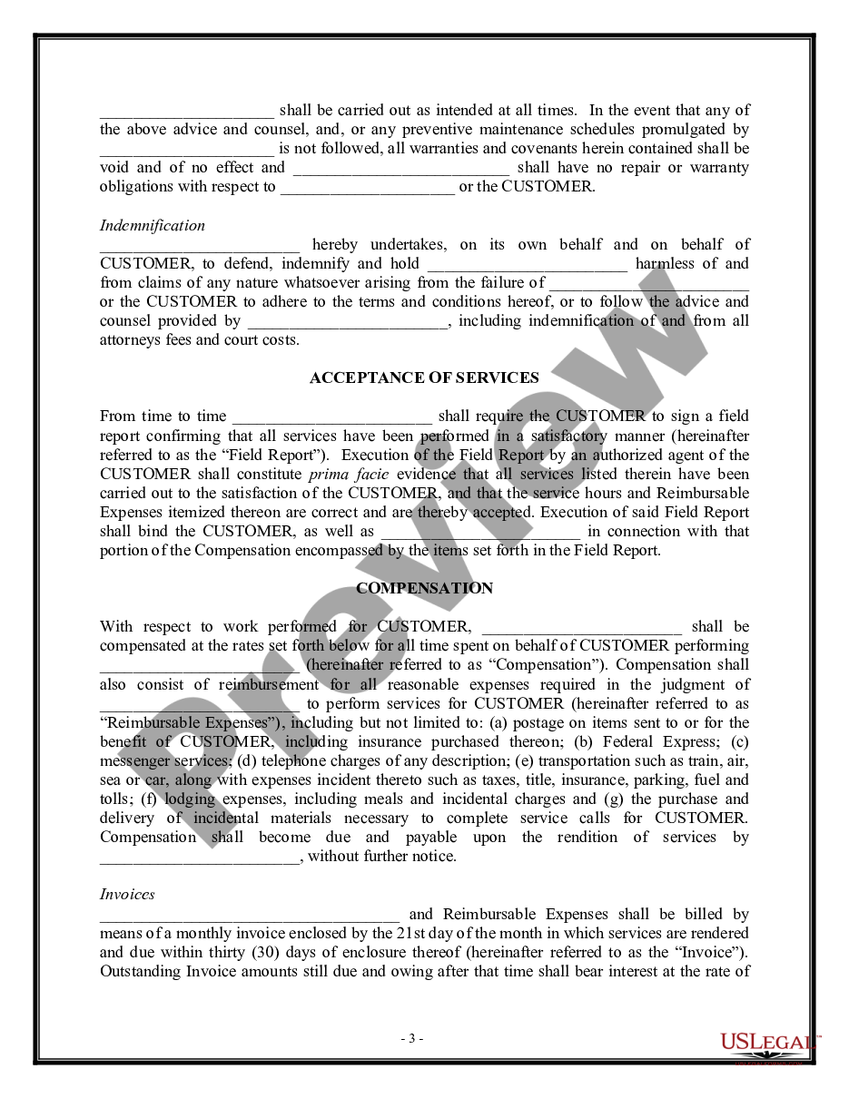page 2 Self-Employed Independent Contractor Consulting Agreement - Detailed preview