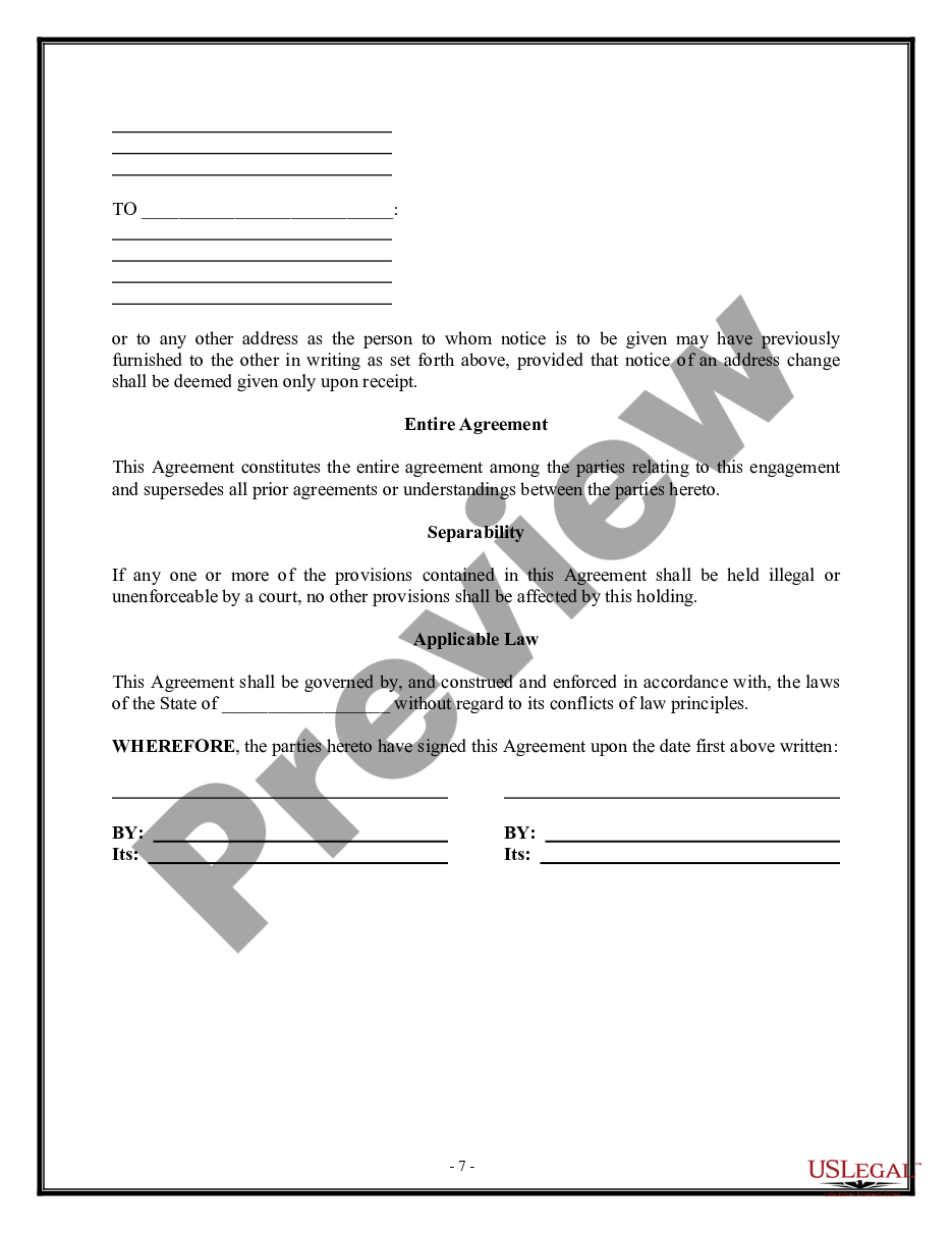 page 6 Self-Employed Independent Contractor Consulting Agreement - Detailed preview