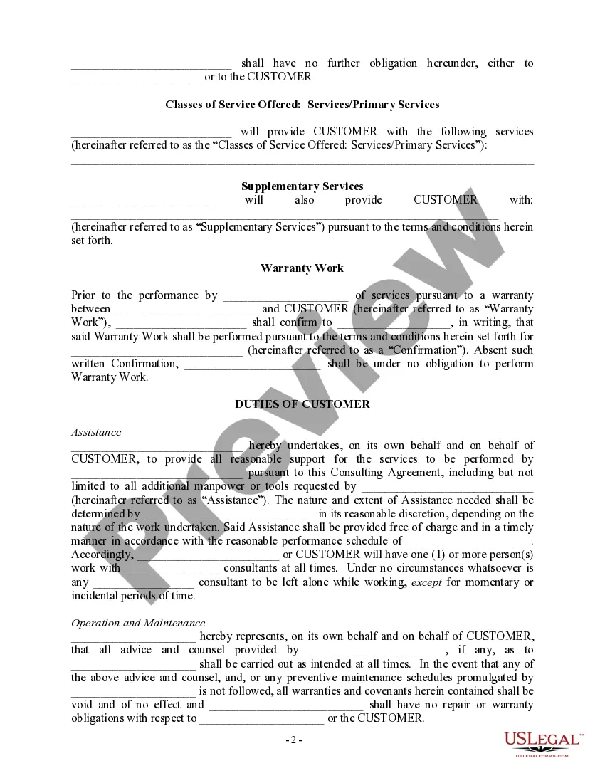 Get Self-Employed Independent Contractor Consulting Agreement - Detailed Preview Self-Employed Independent Contractor Consulting Agreement - Detailed