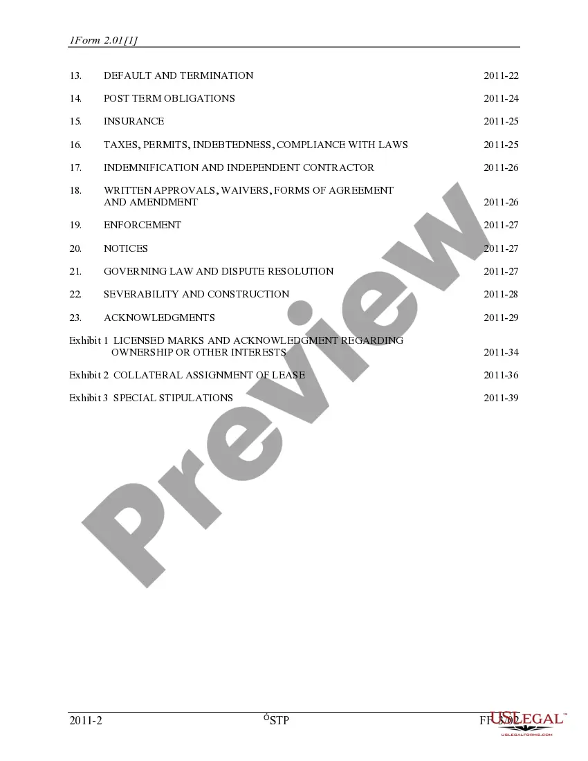 Get Unit Franchise Agreement Preview Unit Franchise Agreement