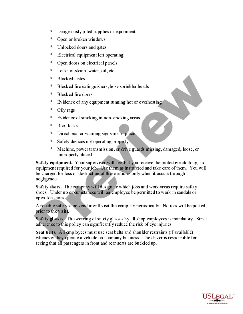 Get Workplace Safety Rules Preview Workplace Safety Rules
