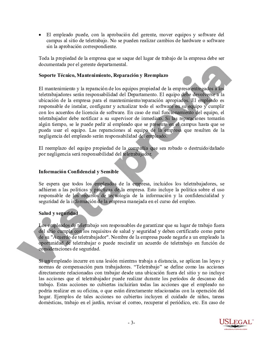 Preview Política de Teletrabajo