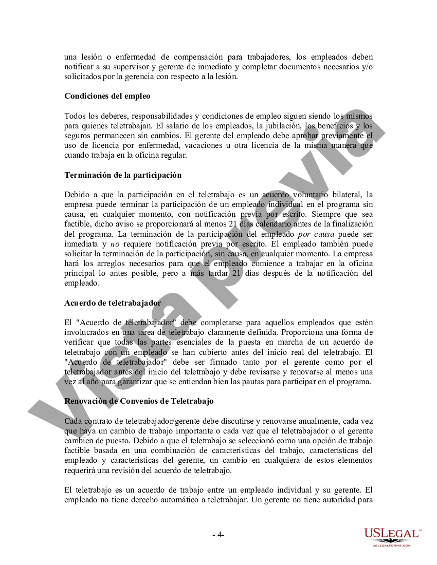 Preview Política de Teletrabajo