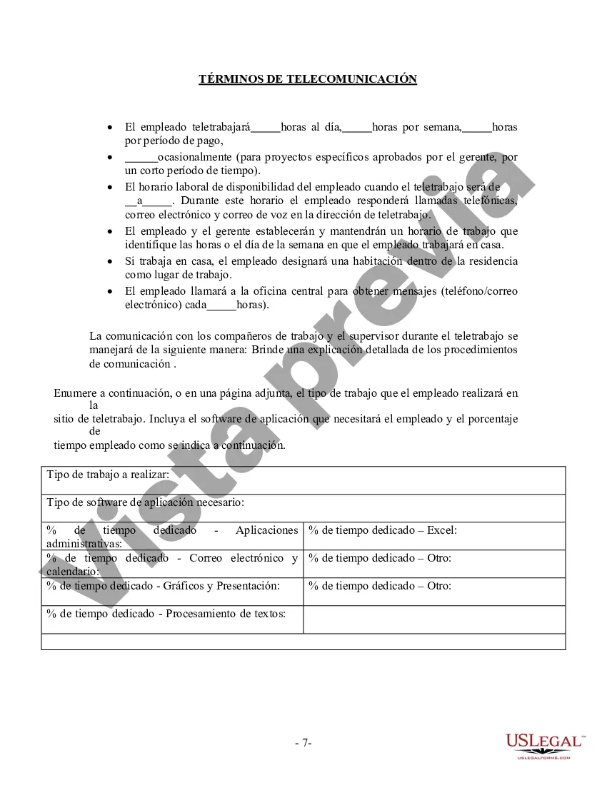 Preview Política de Teletrabajo