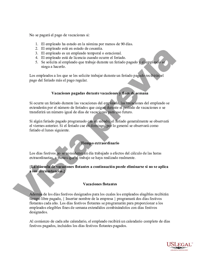 Preview Política de vacaciones