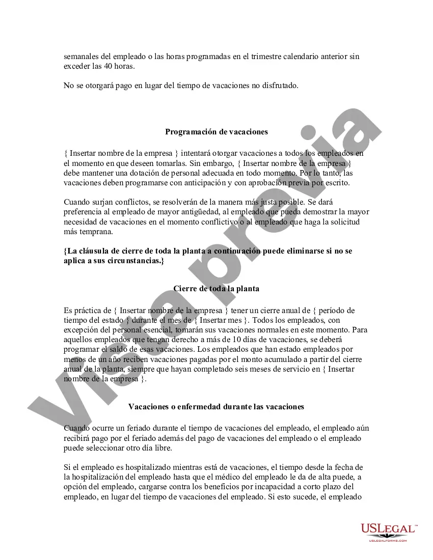 Preview Política de vacaciones