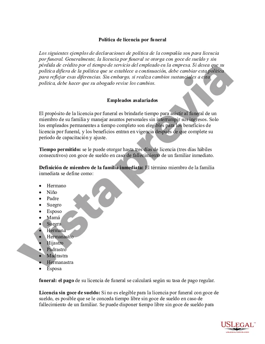 Preview Política de vacaciones