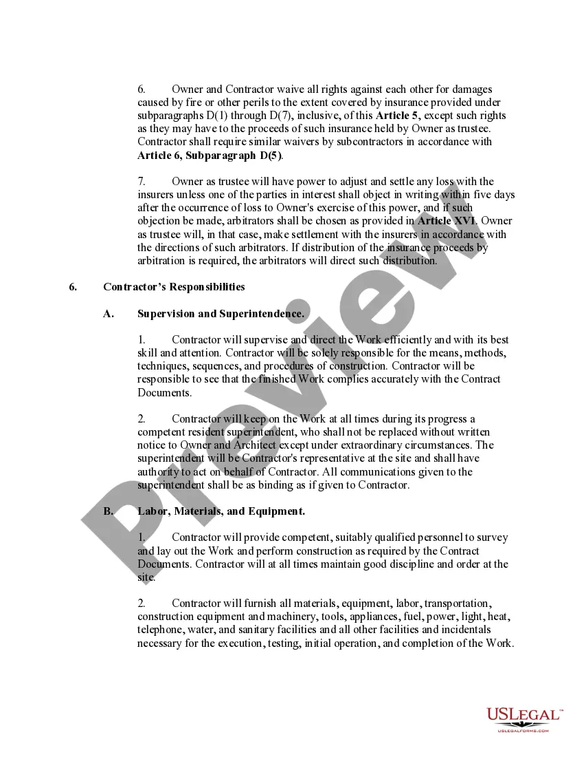 Get Contract for Construction of a Building with Architect to be Owner Preview Contract for Construction of a Building with Architect to be Owner