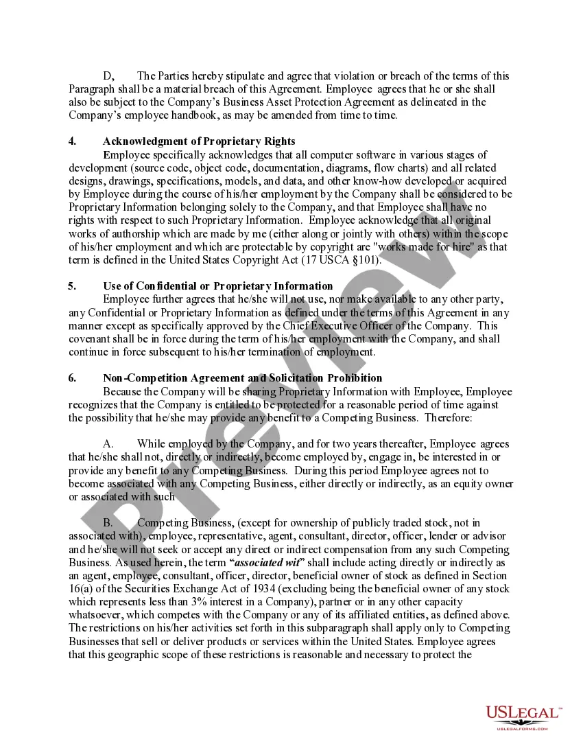 Get Employee Proprietary Rights Acknowledgment Preview Employee Proprietary Rights Acknowledgment
