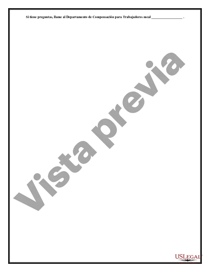 Preview Notificación de Lesiones de Compensación para Trabajadores - Enfermedad