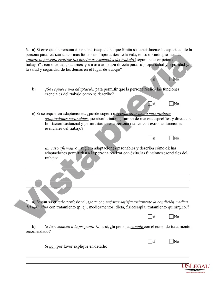 Get Solicitud de evaluación del estado médico según la ADA Preview Solicitud de evaluación del estado médico según la ADA