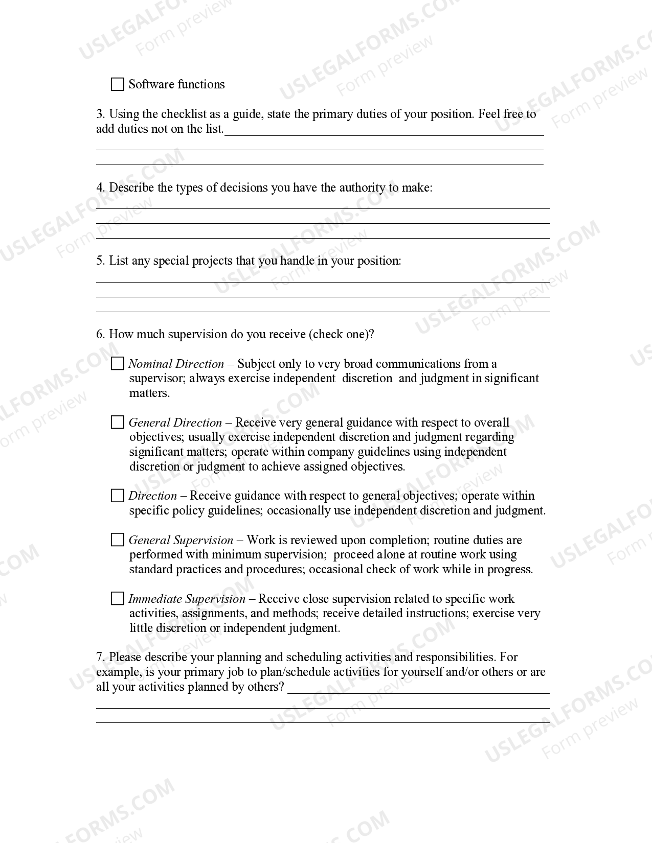 South Dakota Exempt Survey US Legal Forms