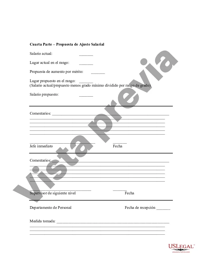 Preview Solicitud de ajuste de salario