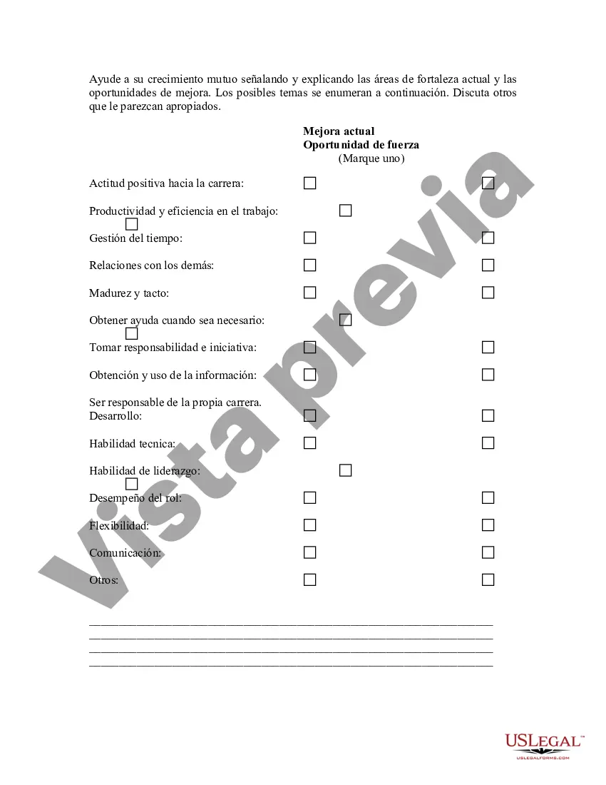 Preview Revisión de rendimiento de aniversario