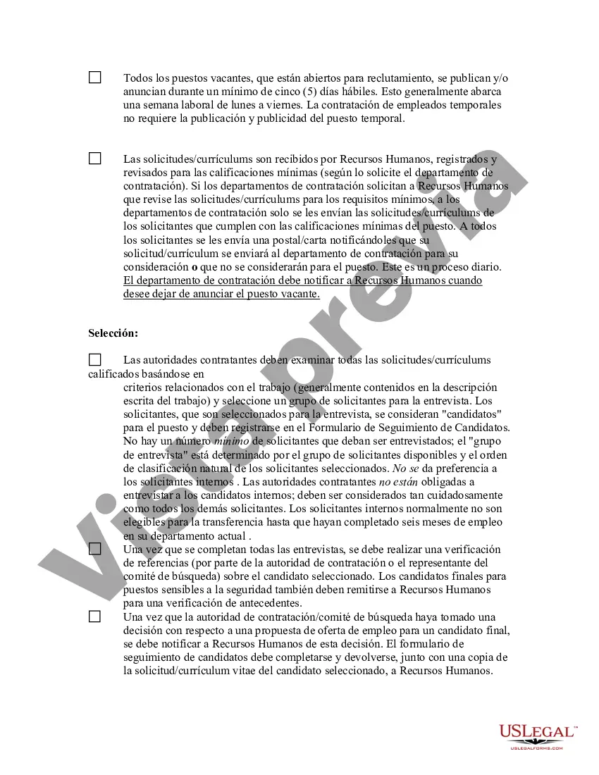 Preview Lista de verificación para el proceso de contratación legal