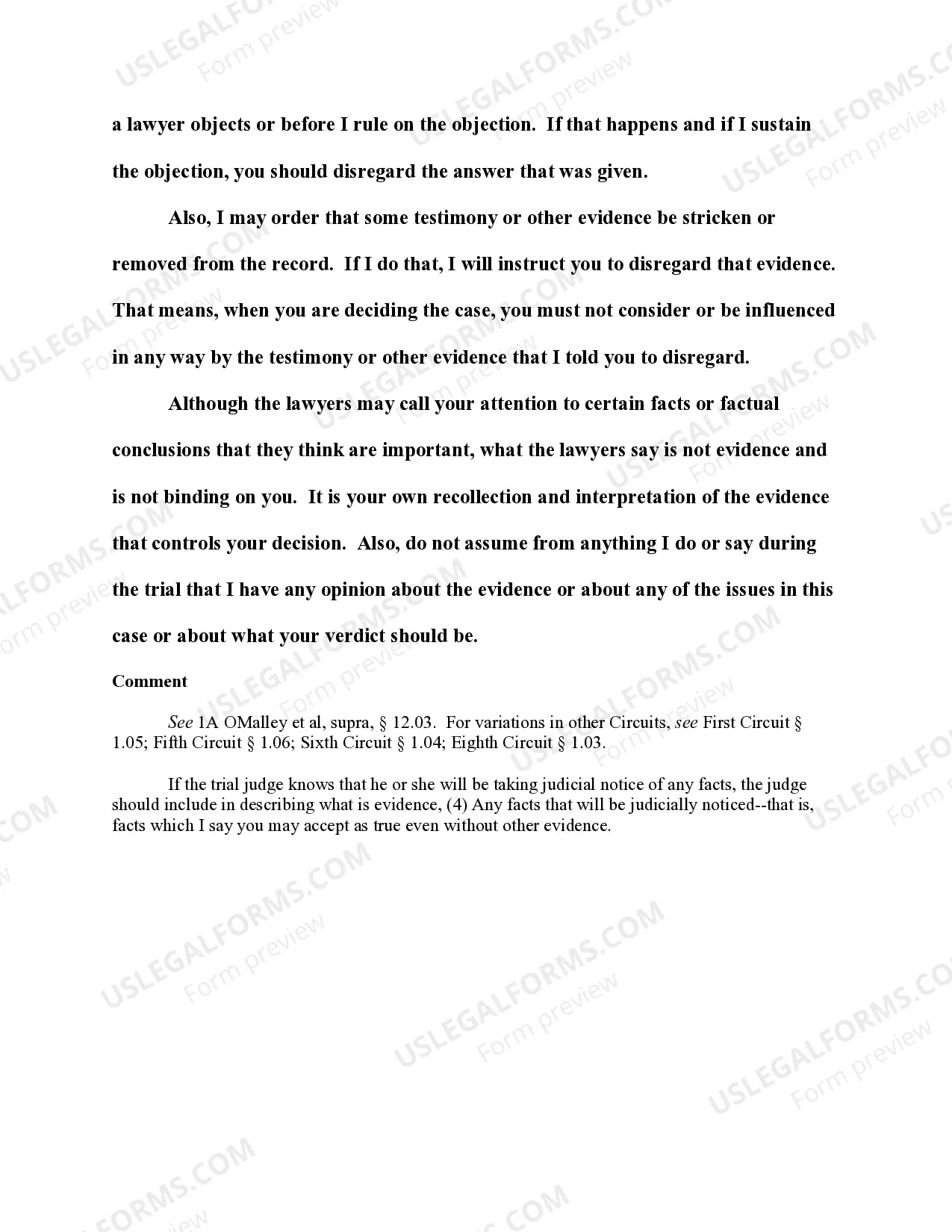 Preview Evidence (What is; is Not)