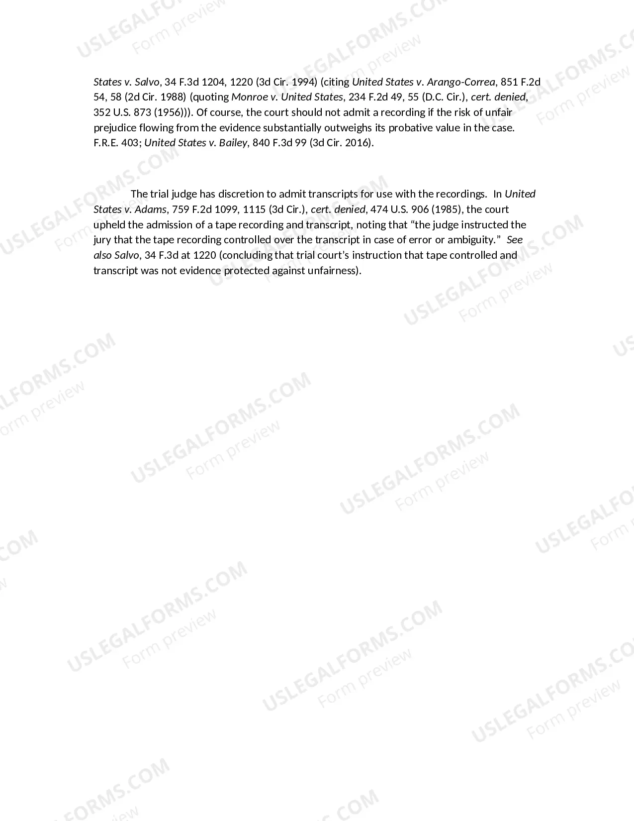 Preview Audio/Video Recordings - Transcripts (revised 2017)