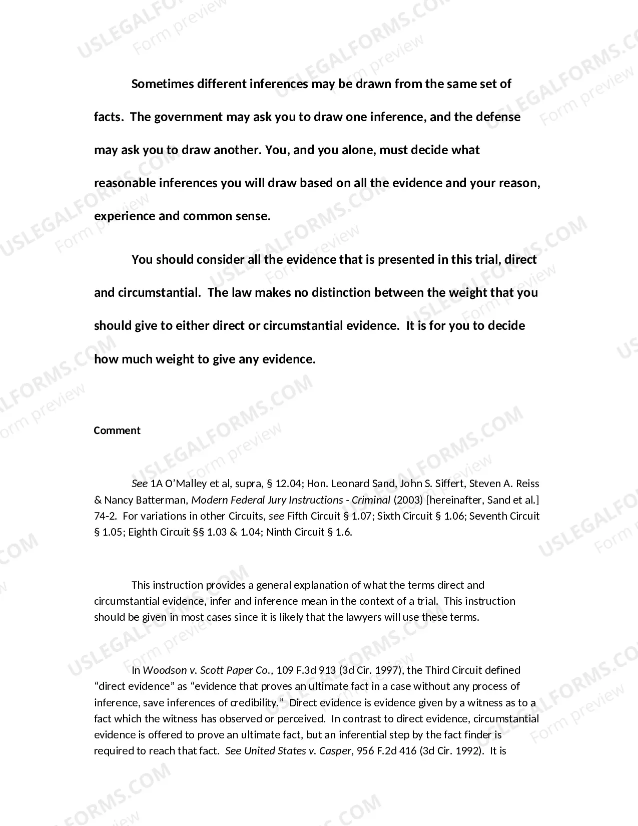 Preview Direct and Circumstantial Evidence