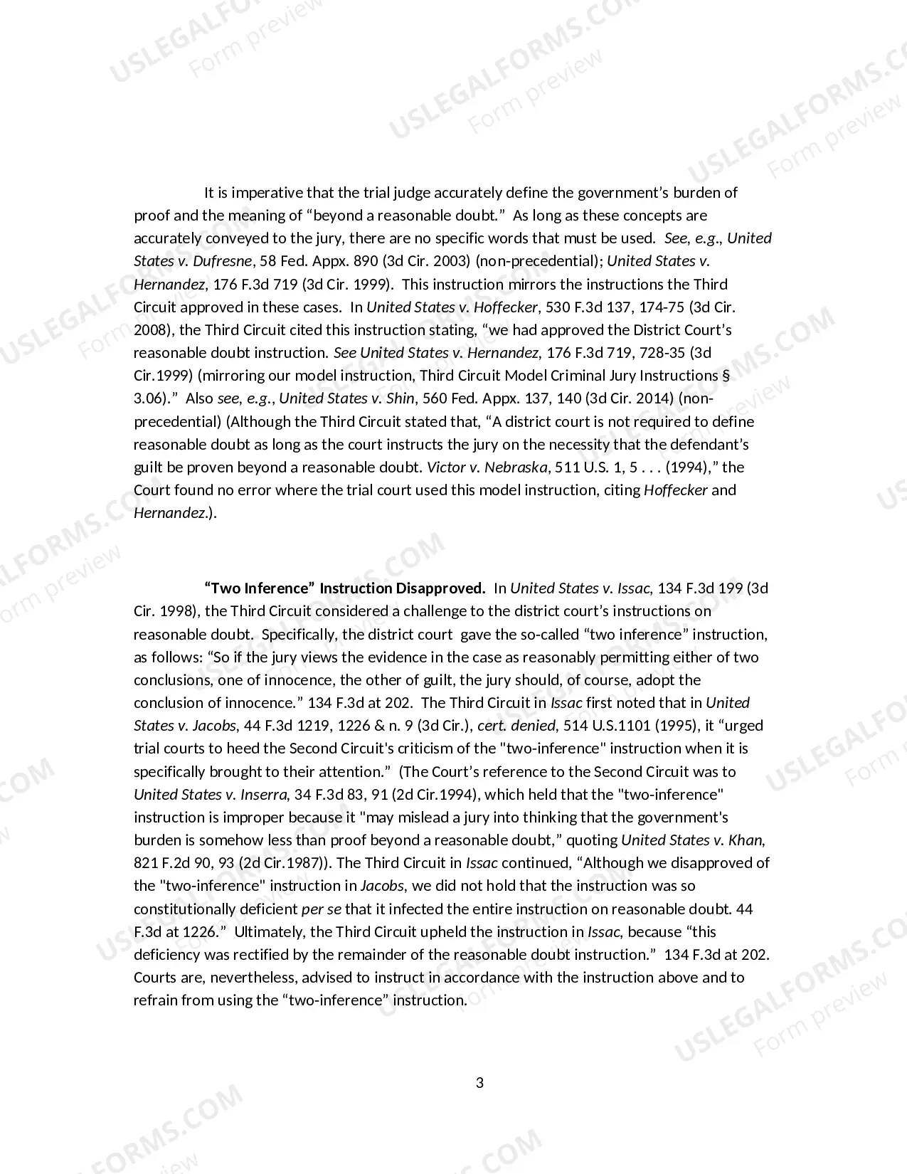 Preview Presumption of Innocence; Burden of Proof; Reasonable Doubt