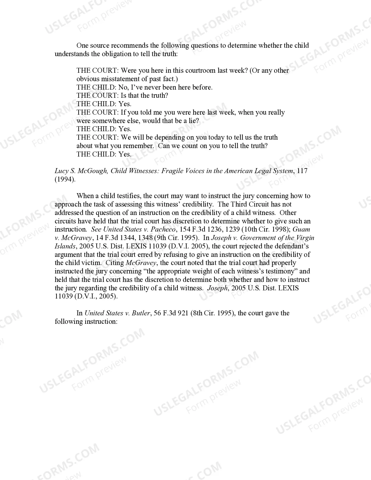 Preview Child Witness