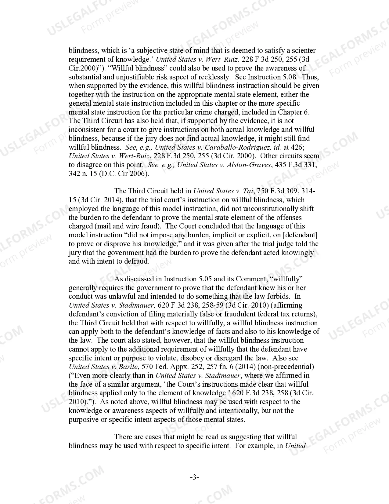 Preview Willful Blindness