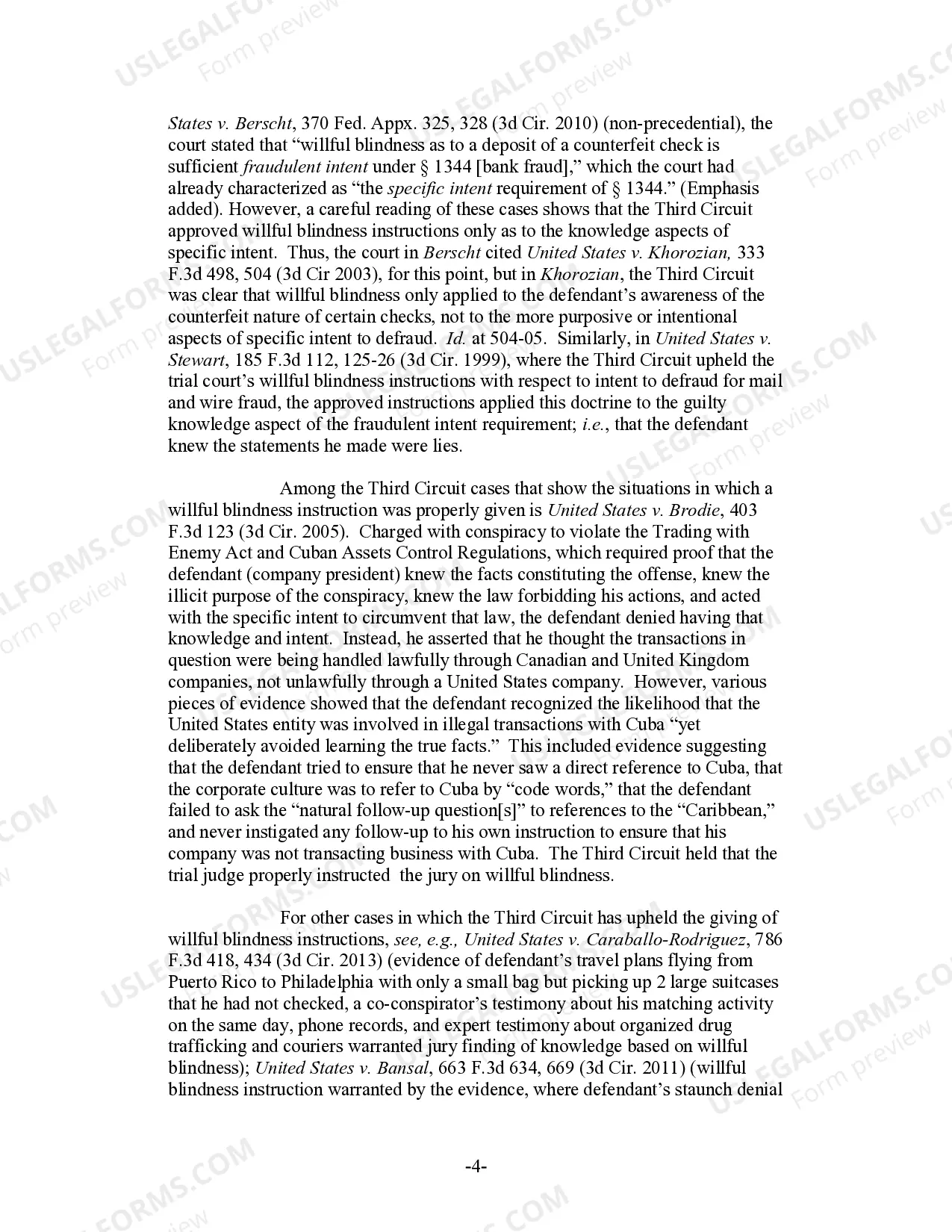 Preview Willful Blindness