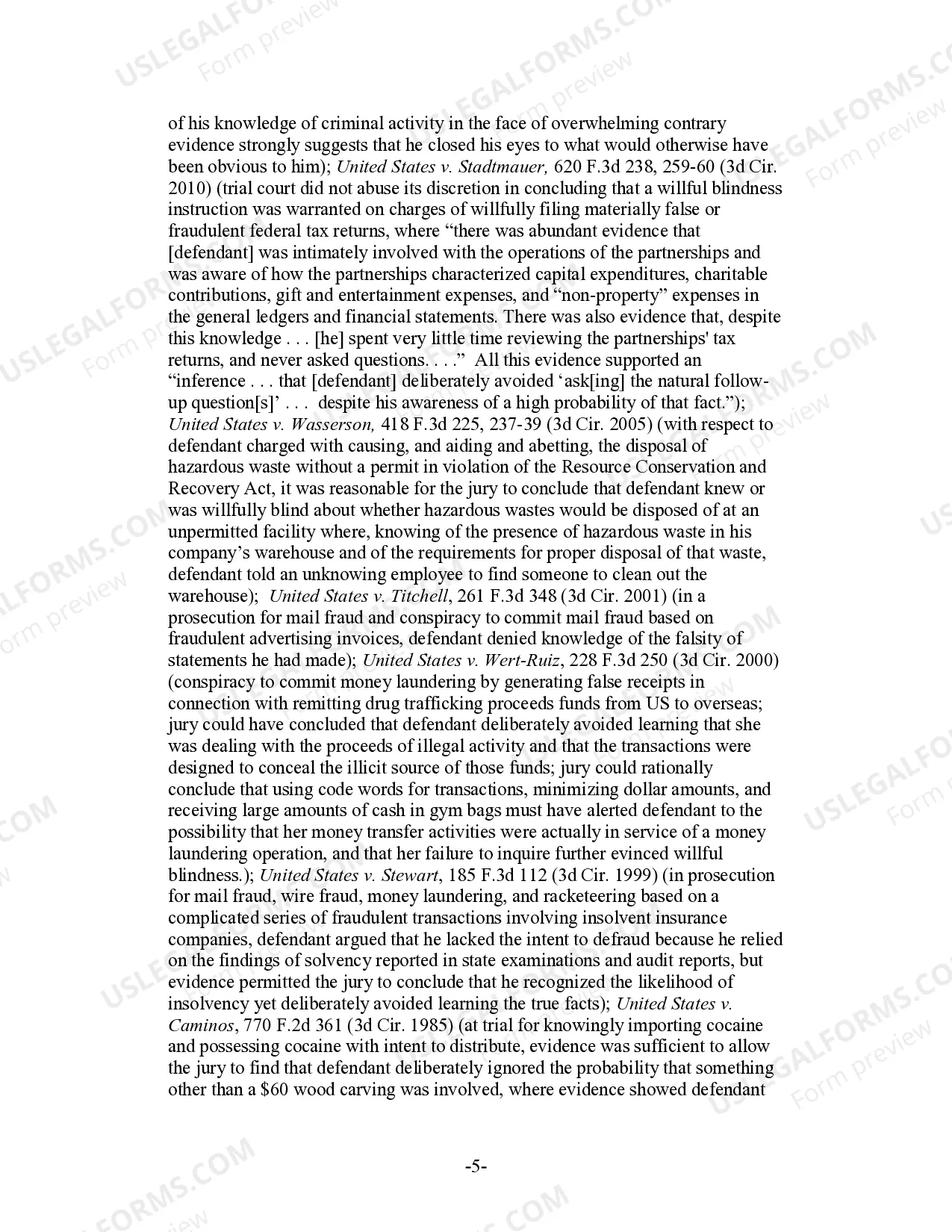 Preview Willful Blindness