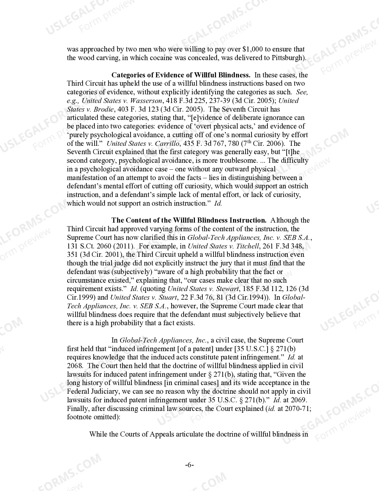 Preview Willful Blindness