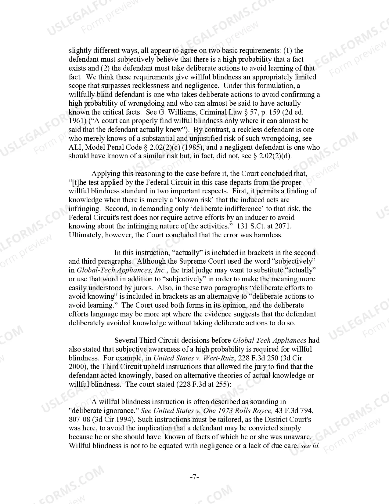 Preview Willful Blindness