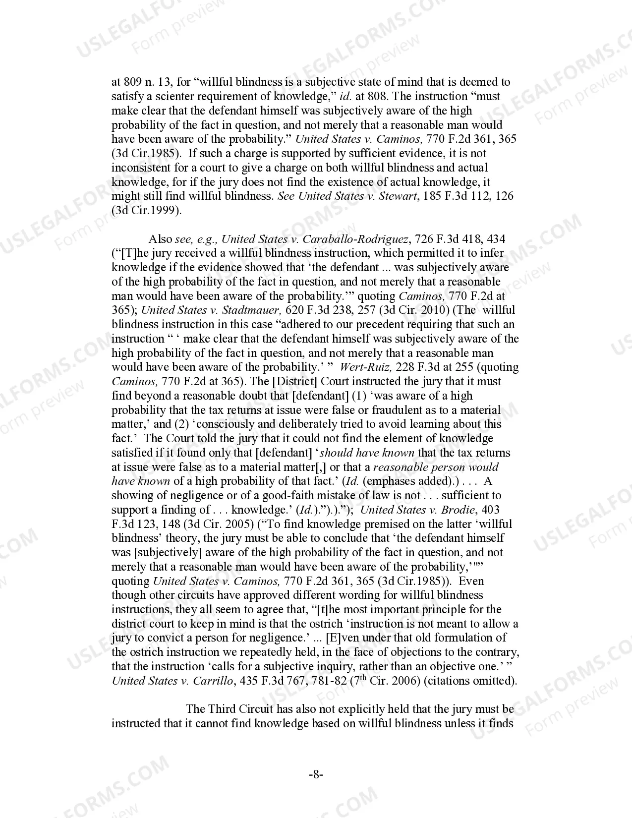 Preview Willful Blindness