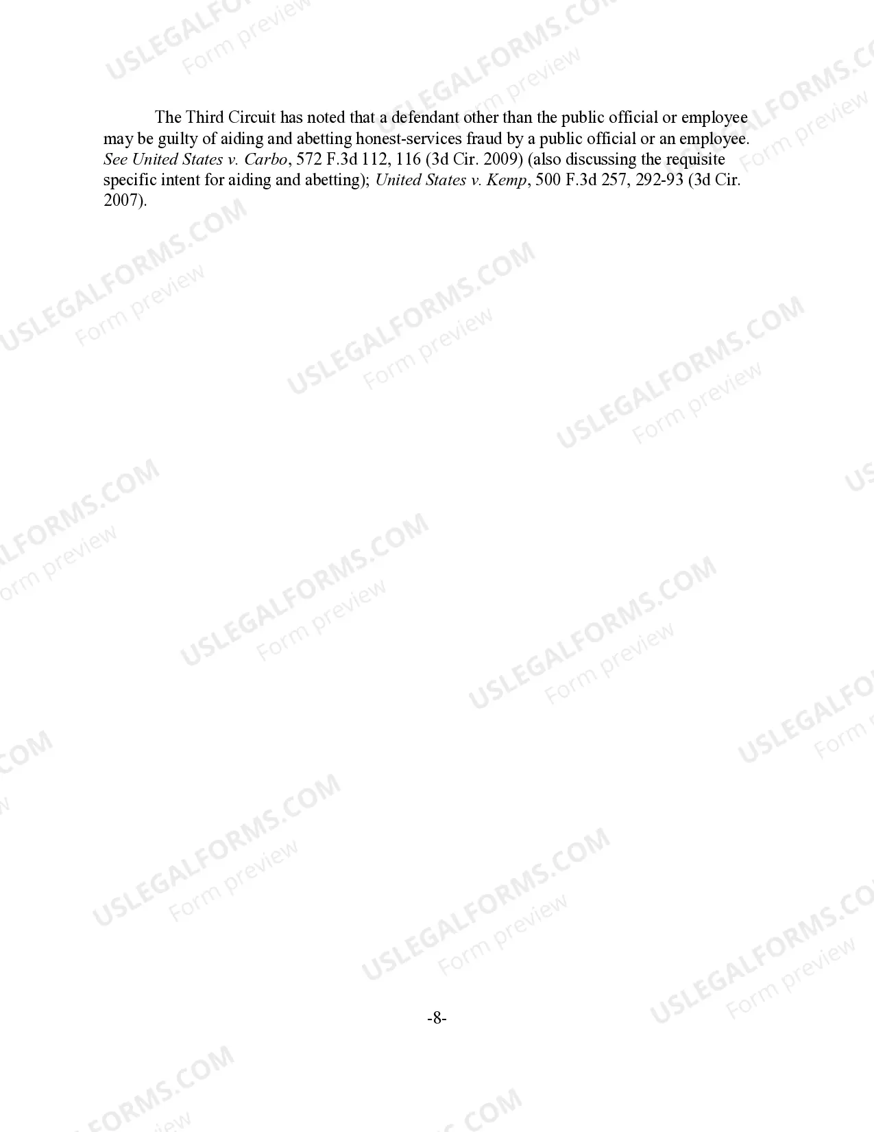 Preview Mail or Wire Fraud - Protected Interests: Honest Services (revised 2016)