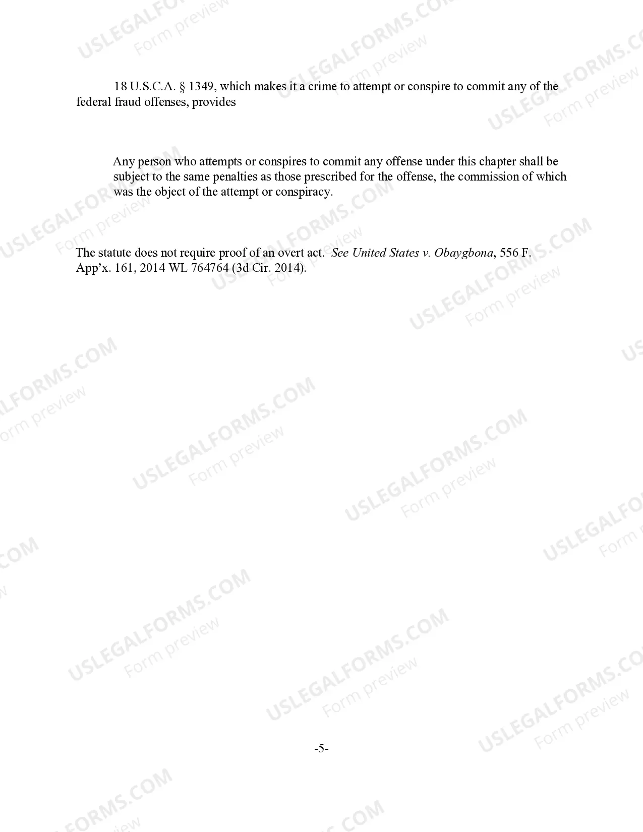 Preview Mail Fraud - Elements of the Offense (18 U.S.C. Sec. 1341)