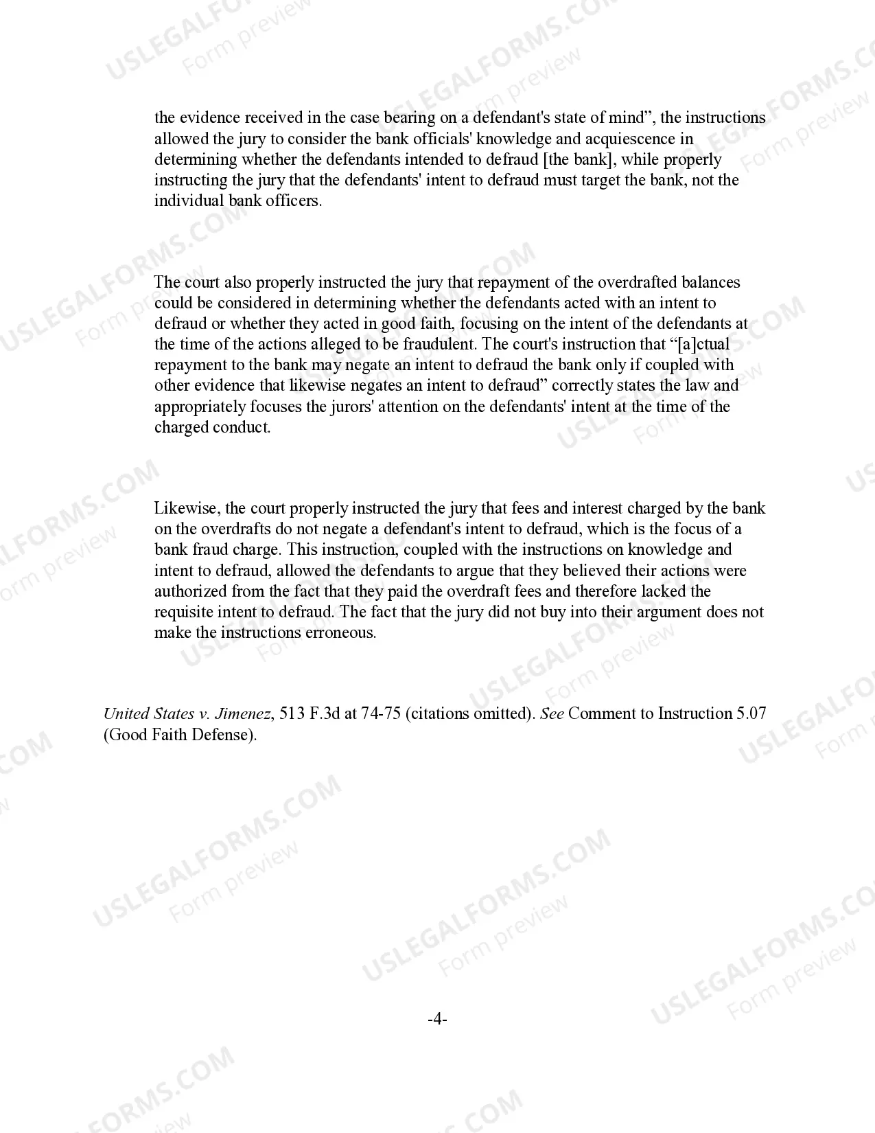 Preview Bank Fraud - "Intent to Defraud" Defined (revised 2014) (revised 2017)