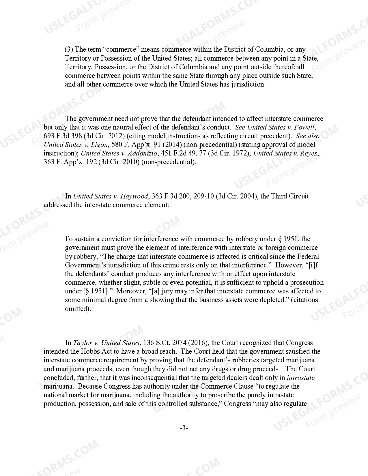 Preview Hobbs Act - Affecting Interstate Commerce (revised 2017)